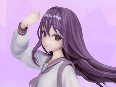 3D 모델링부터 도색까지 피규어 제작 마스터 미소녀 캐릭터 피규어 제작하기