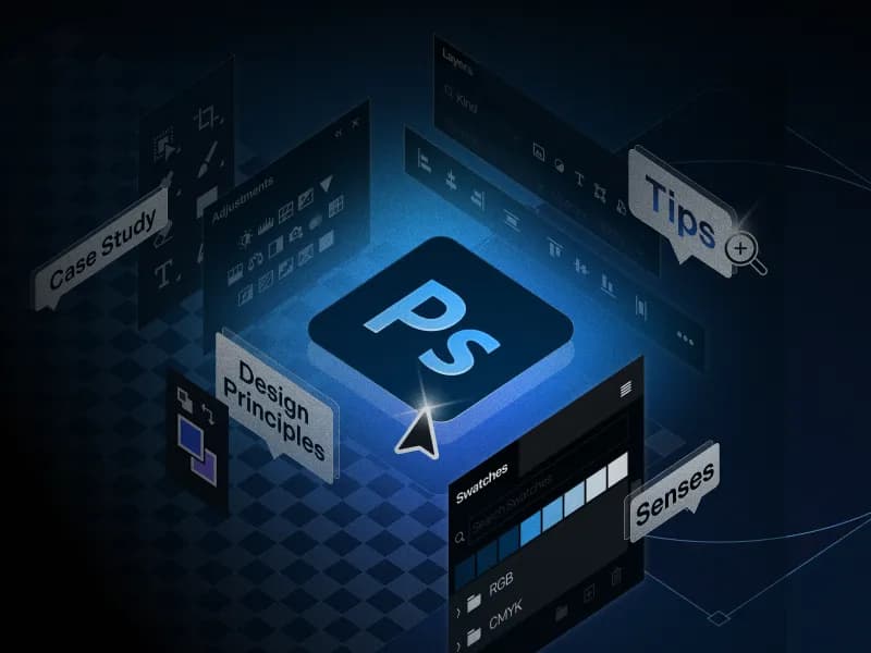 '전공자도 몰래 듣는' 두이의 포토샵 : 함께 의뢰를 해결하며 배우는 포토샵 스킬과 디자인 감각