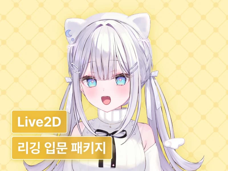CLASS : Live2D 리깅 기초부터 배우는 얼굴과 신체 움직임 만들기