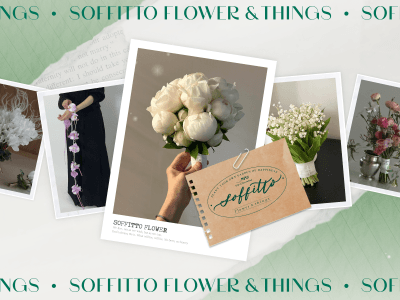 부케장인 소피토가 꽃 시장에서 직접 알려주는 꽃 사입부터 디자인부케 9종까지