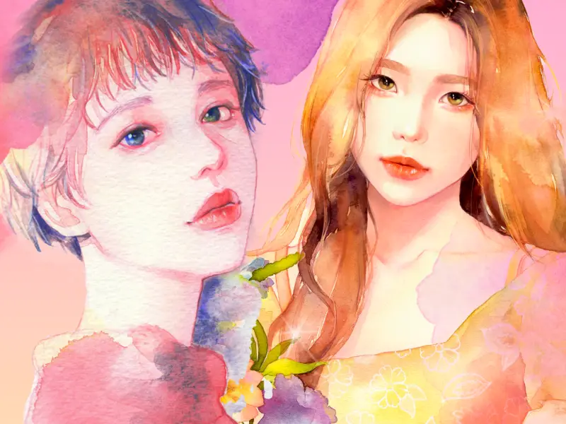 CLASS : 초보자도 쉽게 따라할 수 있는 인물 수채화