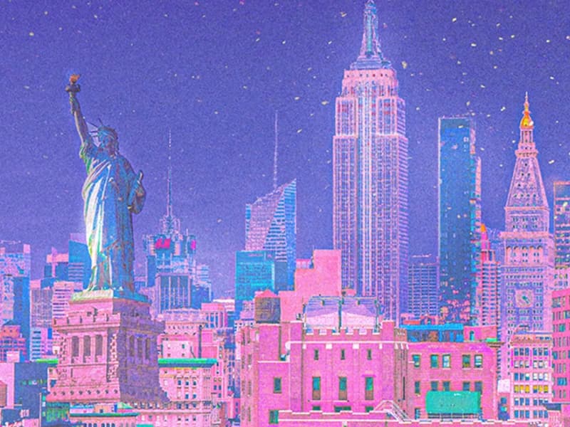 점으로 완성하는 특별한 세상, 신비롭고 몽환적인 픽셀아트