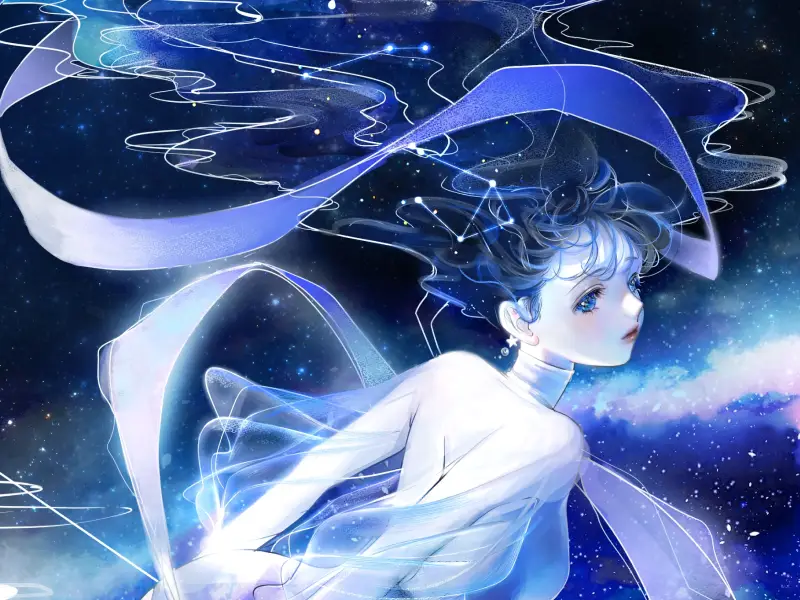 설레는 색감과 빛의  로맨스판타지 일러스트