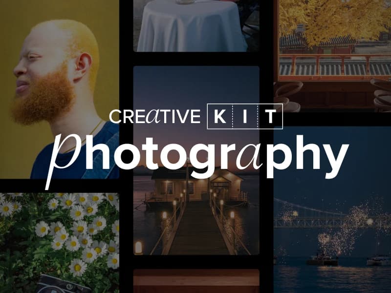 집에 있는 카메라로 시작하는 Photography : 감성사진부터 상업사진까지 Creative Kit