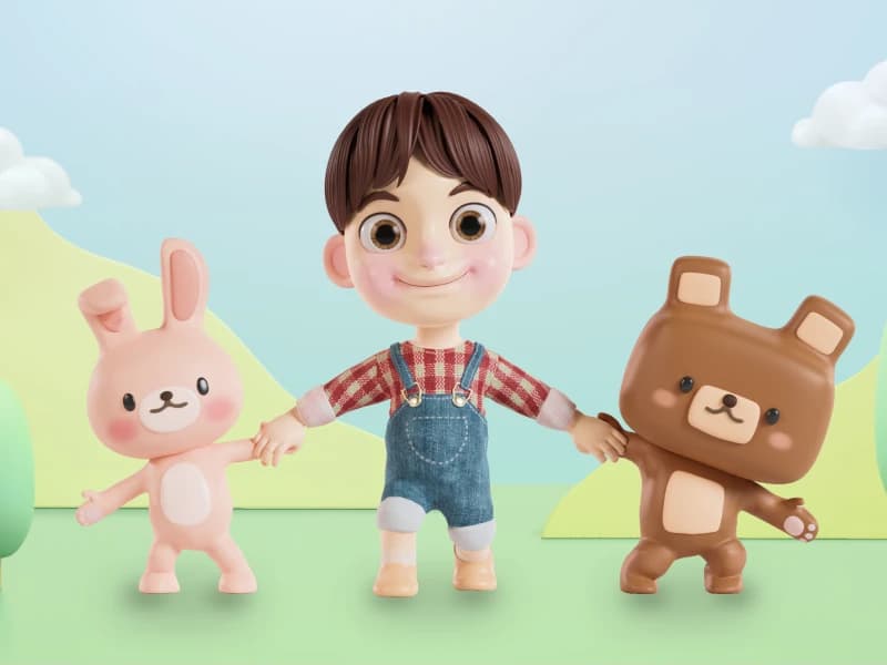 입문자를 위한 블렌더 3D 캐릭터 애니메이션