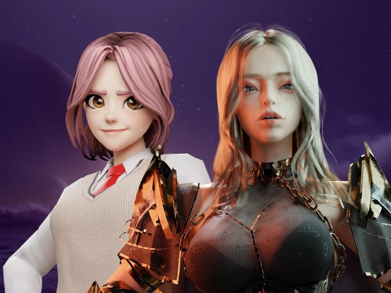 한번에 끝내는 블렌더 3D 캐릭터 모델링과 의상 제작