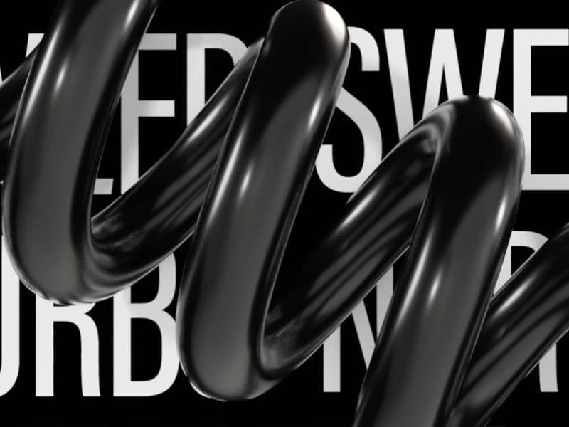 그래픽 디자이너를 위한 트렌디한 3D 그래픽 디자인